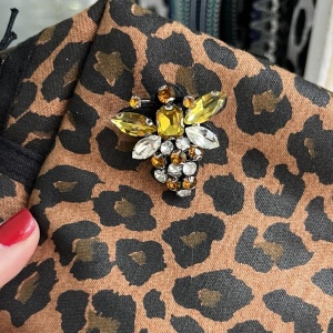 Queen Bee Make Up Bag - Leopard